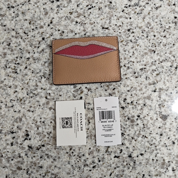 Coach Lip Card Case - Picture 4 of 4